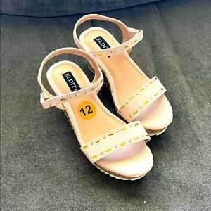 Brand new girls size 12 sandals